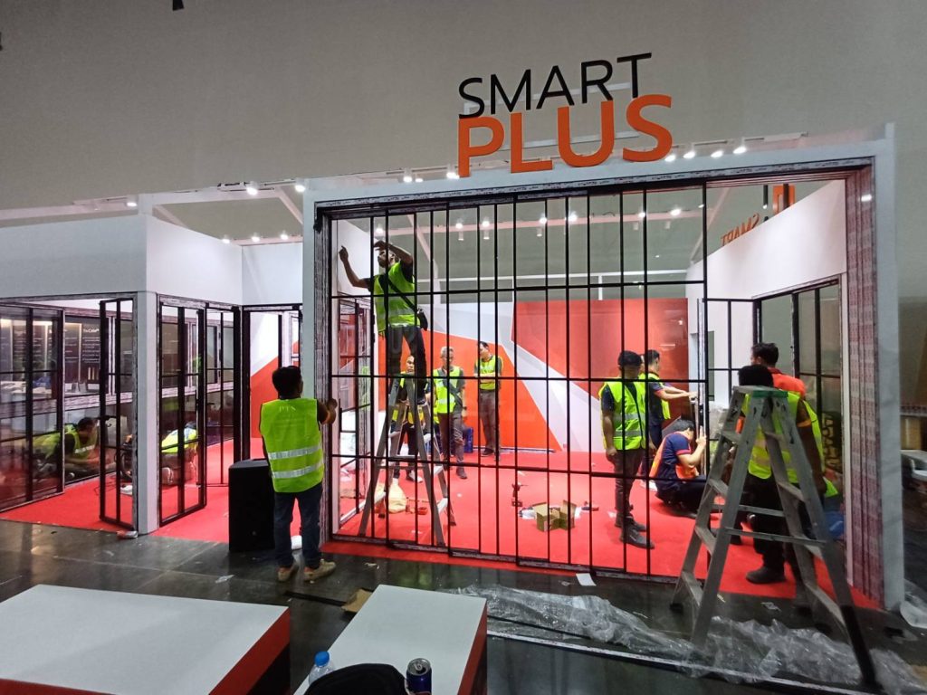 ออกแบบบูธ Booth Smart Plus งาน Windoor Tech Thailand