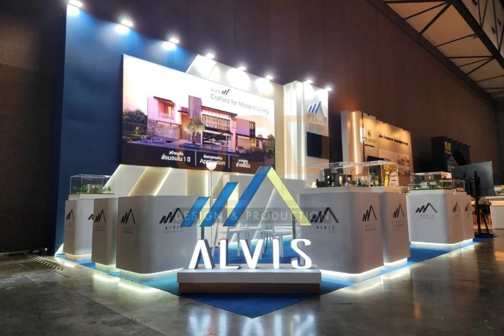 ออกแบบบูธแสดงสินค้า ALVIS