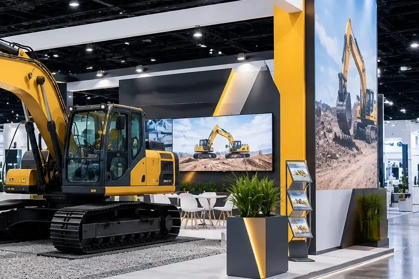 Exhibition Booth, Large Machinery Exhibition Stand